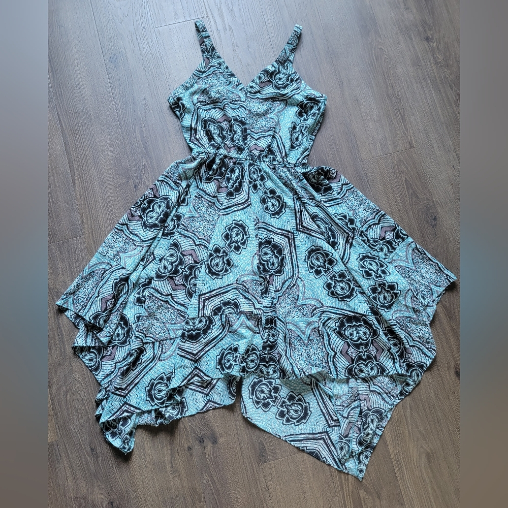 H&M Handkerchief Paisley Floral Dress